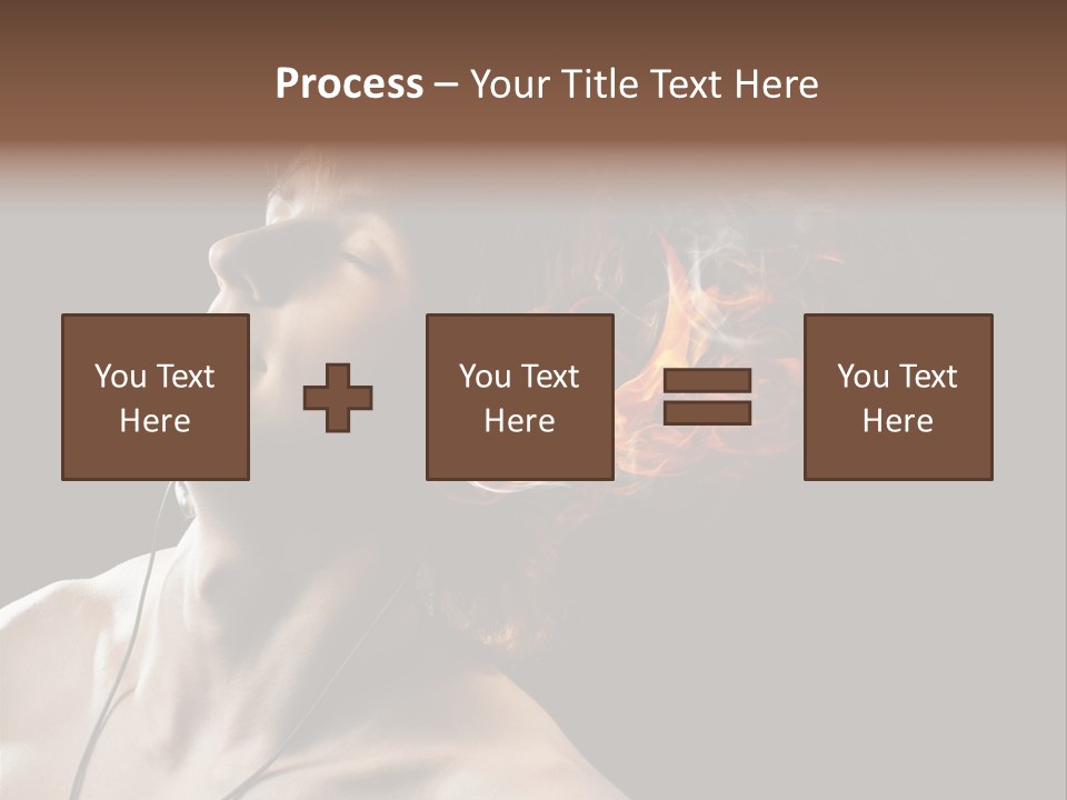 Macro Retro Seam PowerPoint Template