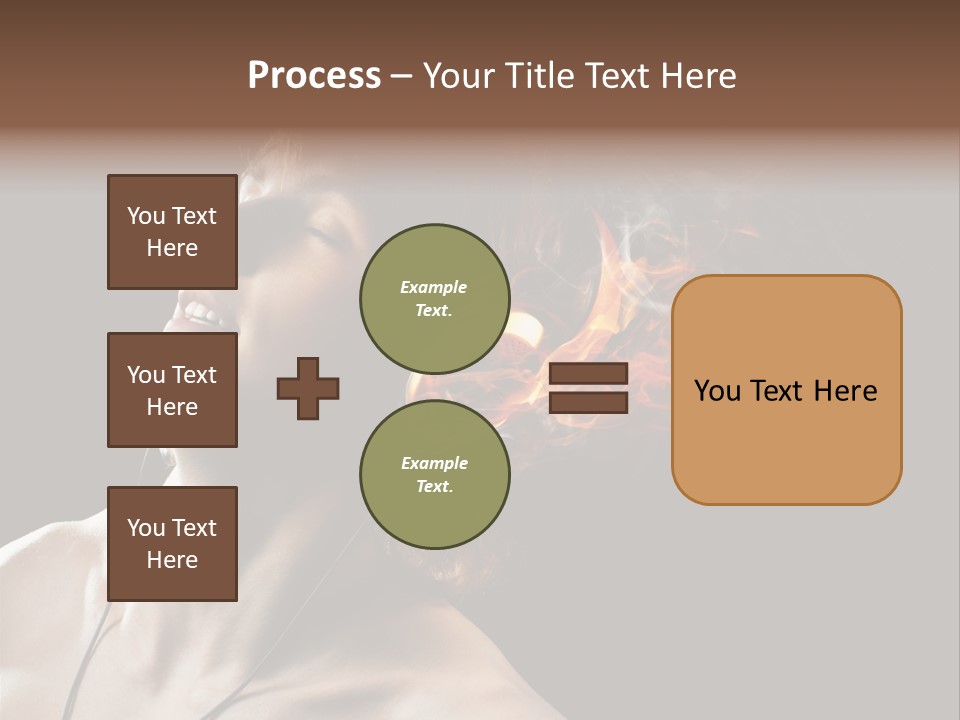 Macro Retro Seam PowerPoint Template