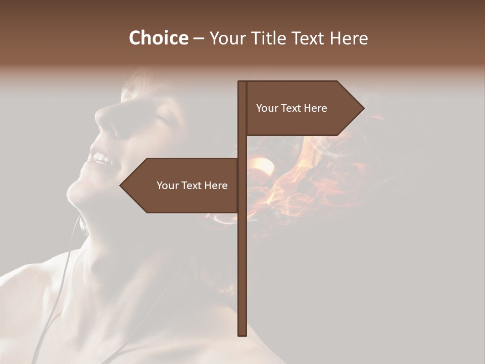 Macro Retro Seam PowerPoint Template