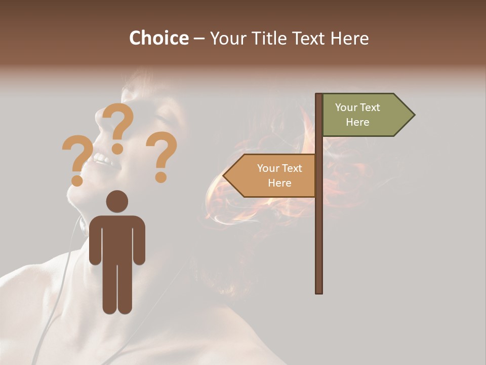 Macro Retro Seam PowerPoint Template