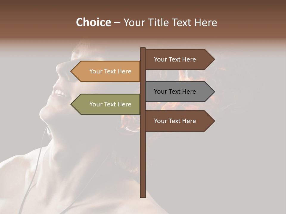 Macro Retro Seam PowerPoint Template