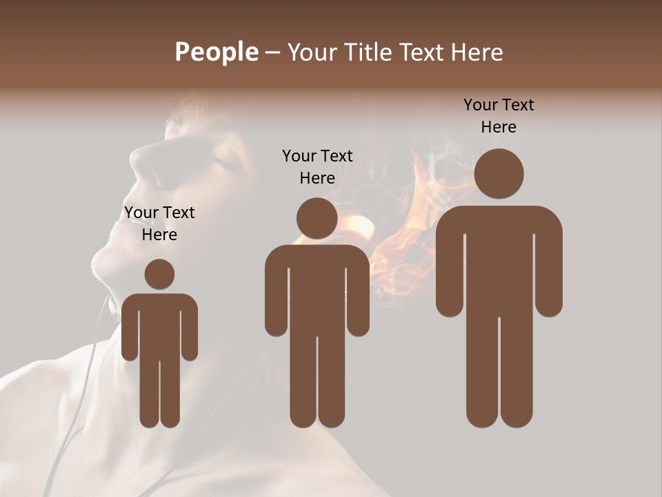 Macro Retro Seam PowerPoint Template