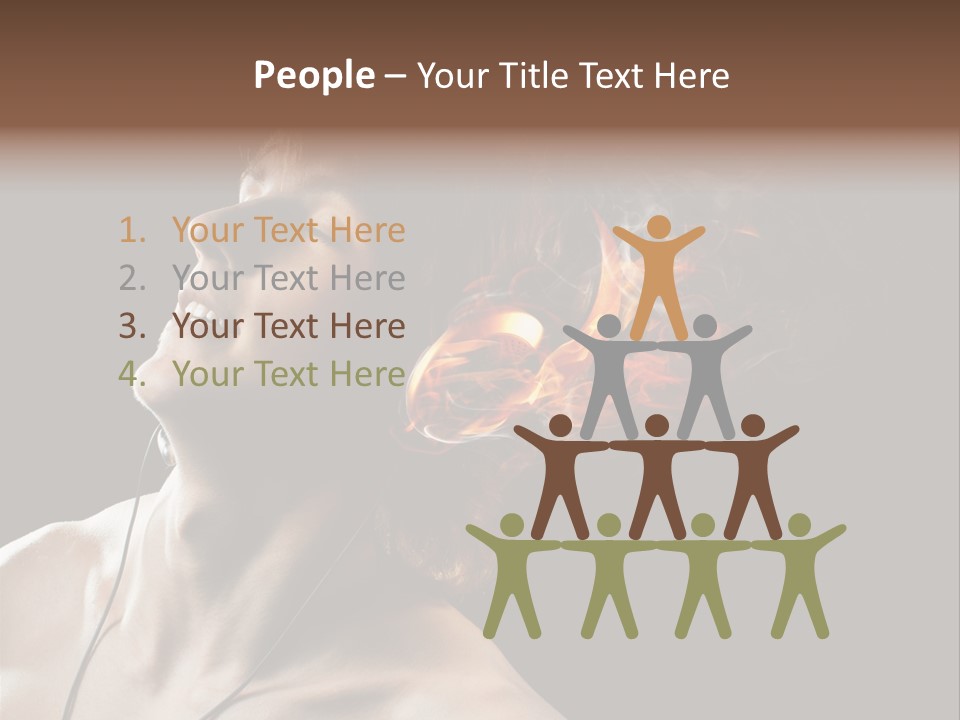 Macro Retro Seam PowerPoint Template