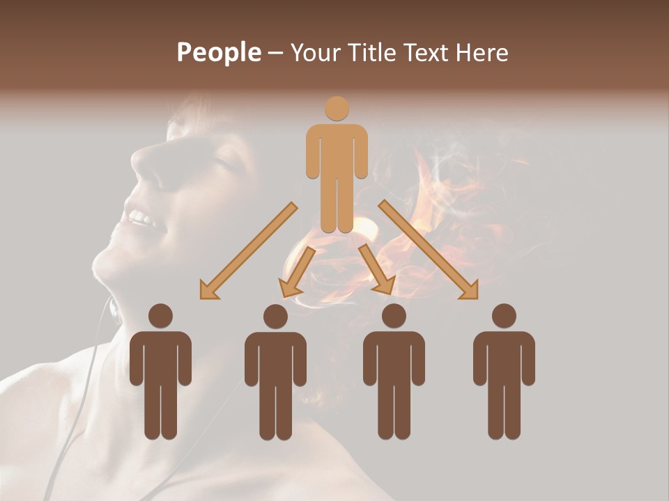 Macro Retro Seam PowerPoint Template