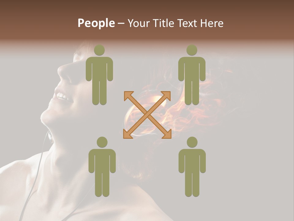 Macro Retro Seam PowerPoint Template