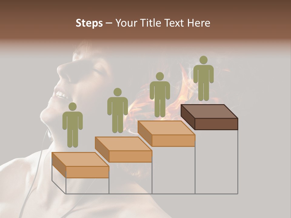 Macro Retro Seam PowerPoint Template