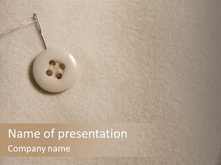 Macro Retro Seam PowerPoint Template