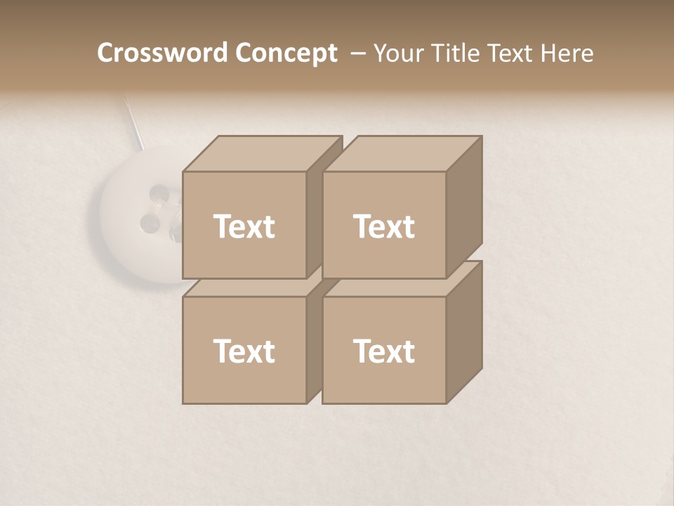 Macro Retro Seam PowerPoint Template
