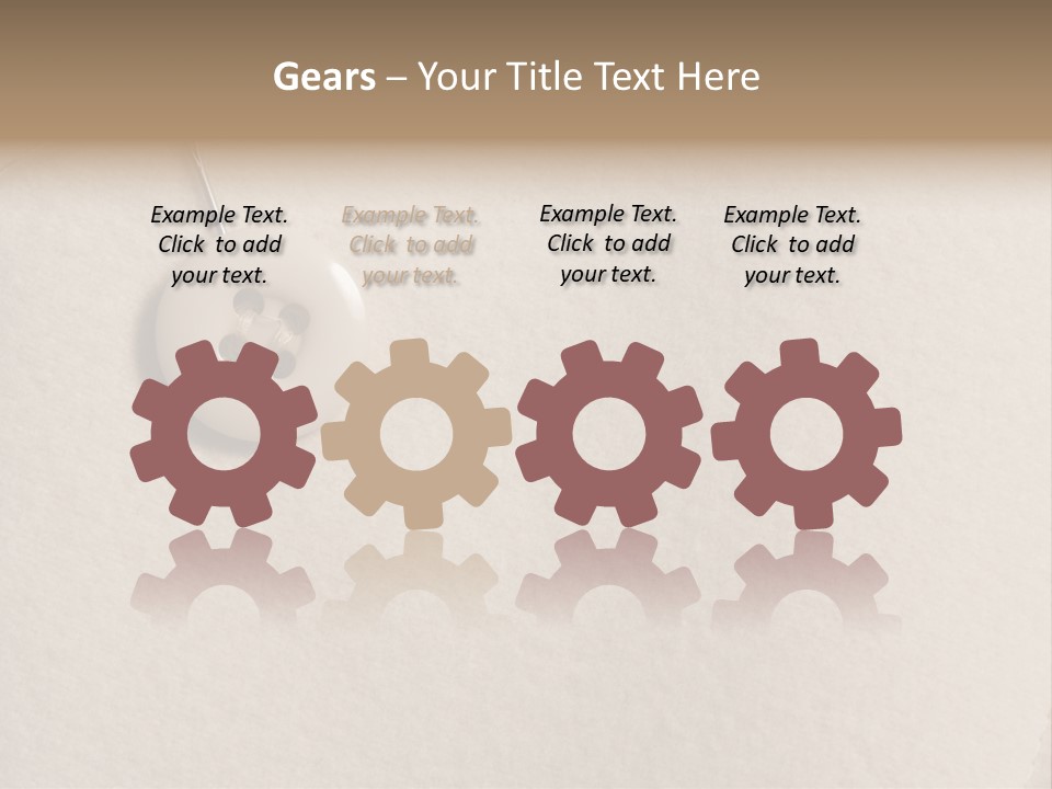 Macro Retro Seam PowerPoint Template