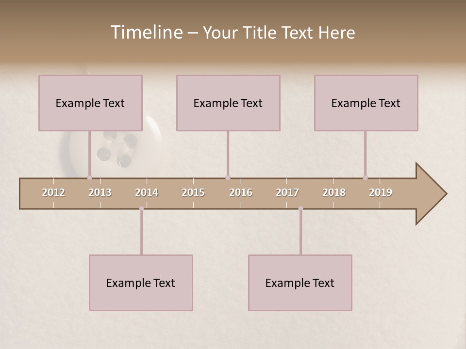 Macro Retro Seam PowerPoint Template