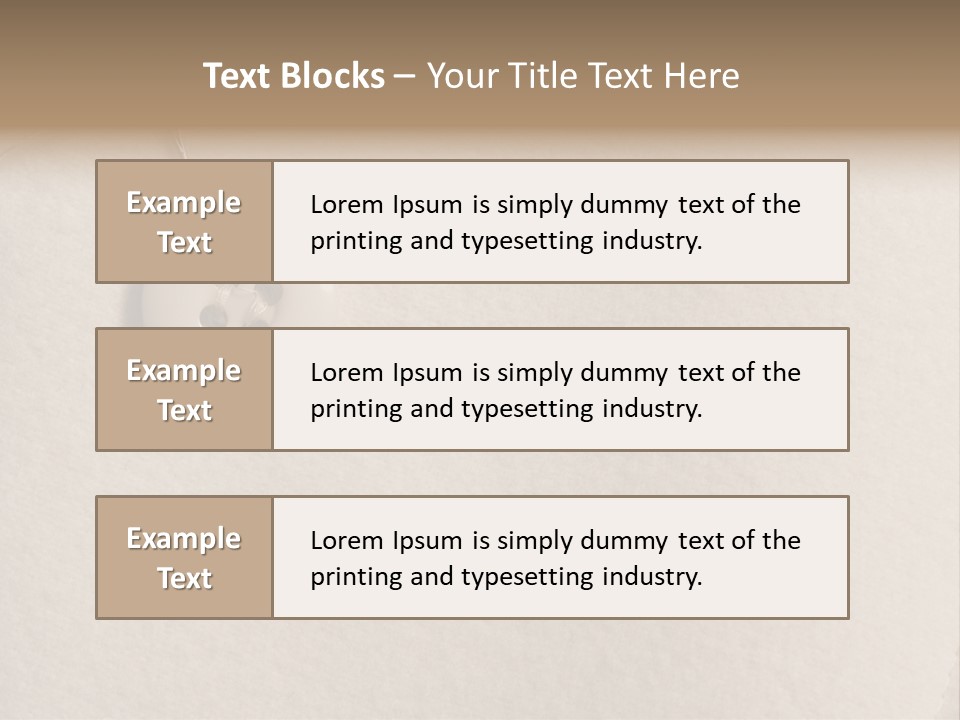 Macro Retro Seam PowerPoint Template