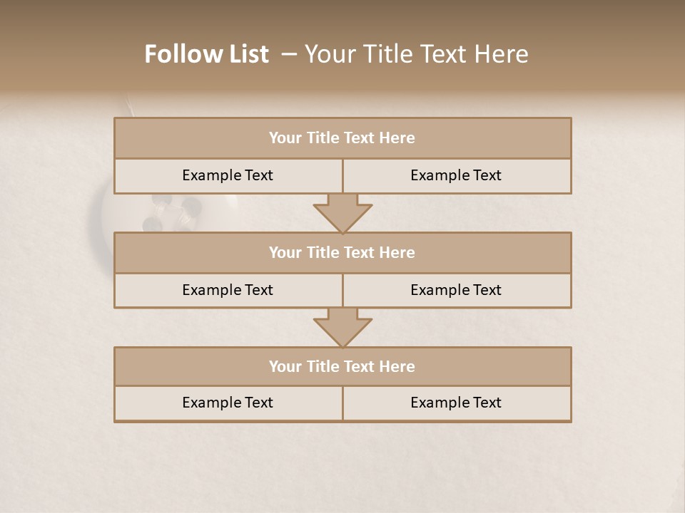 Macro Retro Seam PowerPoint Template
