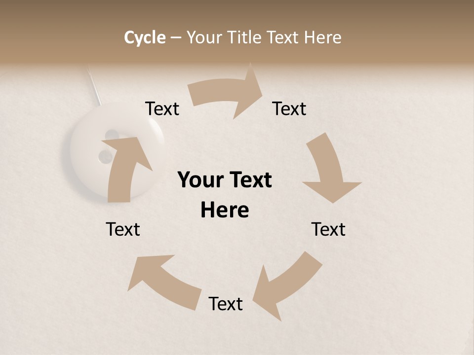 Macro Retro Seam PowerPoint Template