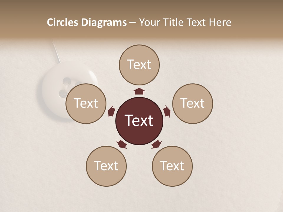 Macro Retro Seam PowerPoint Template