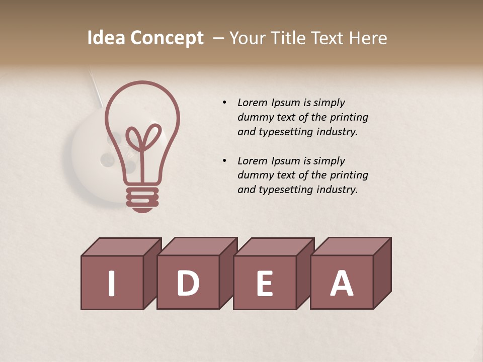 Macro Retro Seam PowerPoint Template