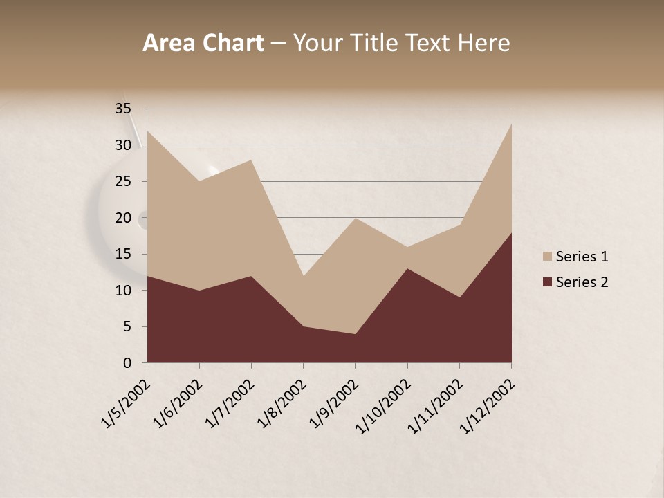 Macro Retro Seam PowerPoint Template