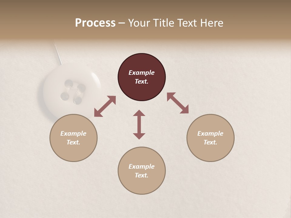 Macro Retro Seam PowerPoint Template