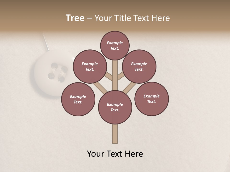 Macro Retro Seam PowerPoint Template