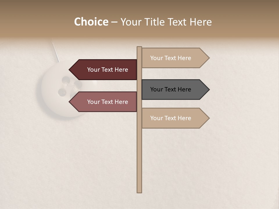 Macro Retro Seam PowerPoint Template
