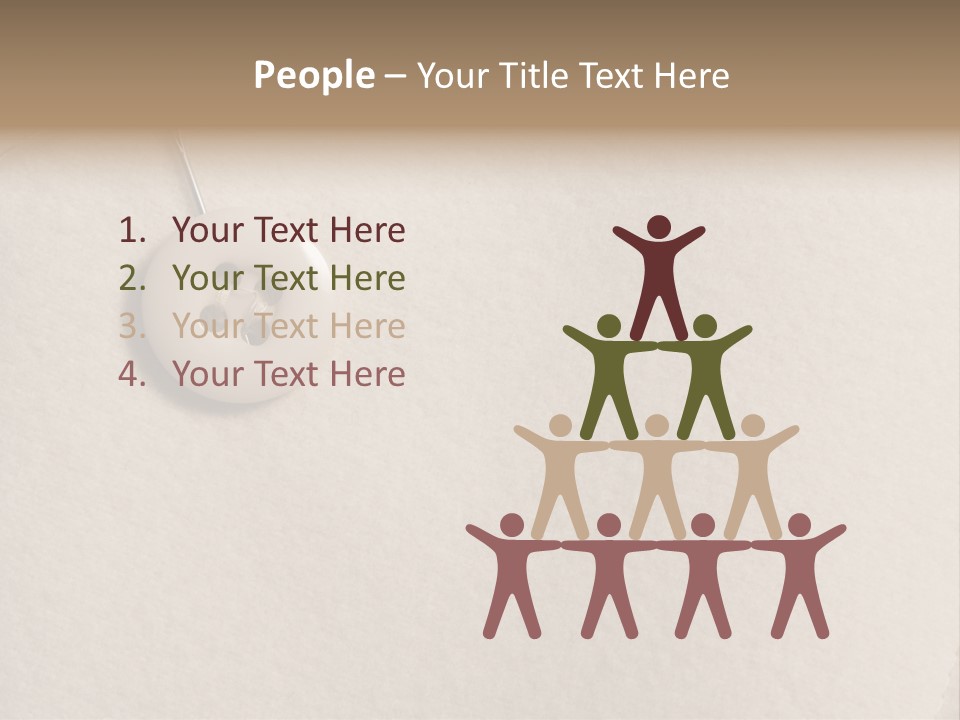 Macro Retro Seam PowerPoint Template