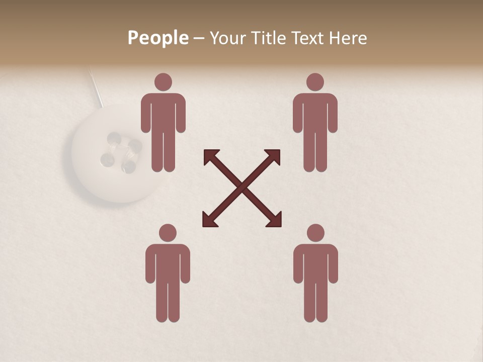 Macro Retro Seam PowerPoint Template