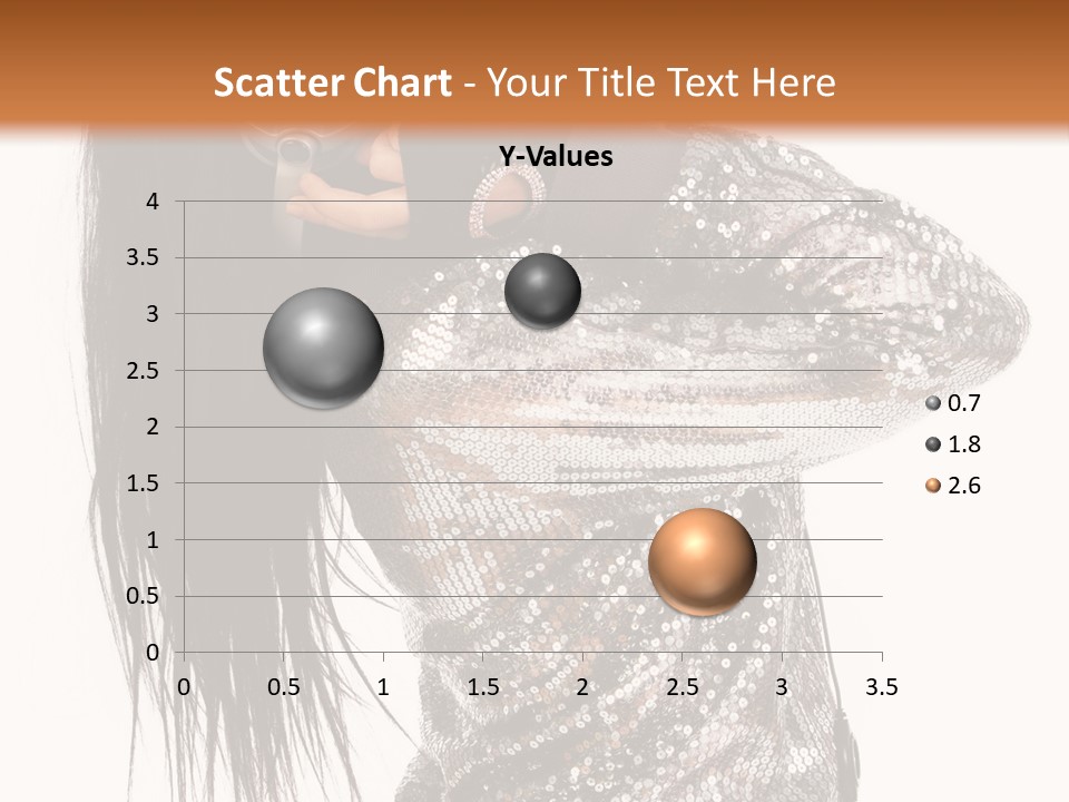 Headphones Girl PowerPoint Template