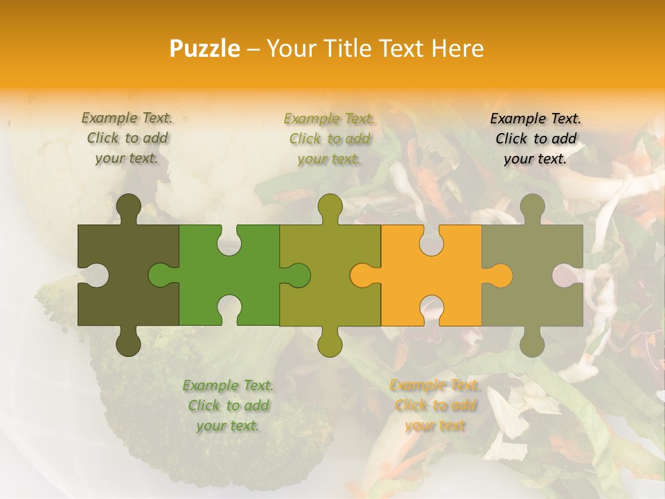 Alimente Ce Contin Calciu PowerPoint Template