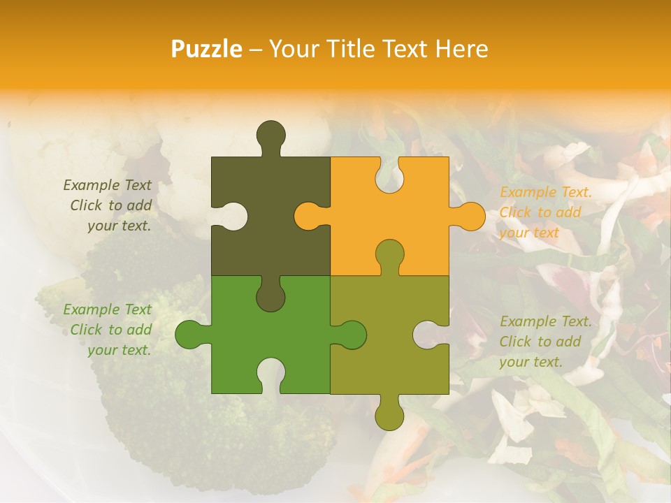 Alimente Ce Contin Calciu PowerPoint Template