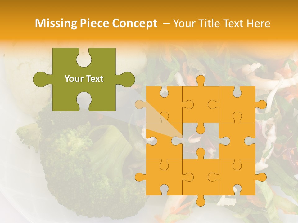 Alimente Ce Contin Calciu PowerPoint Template