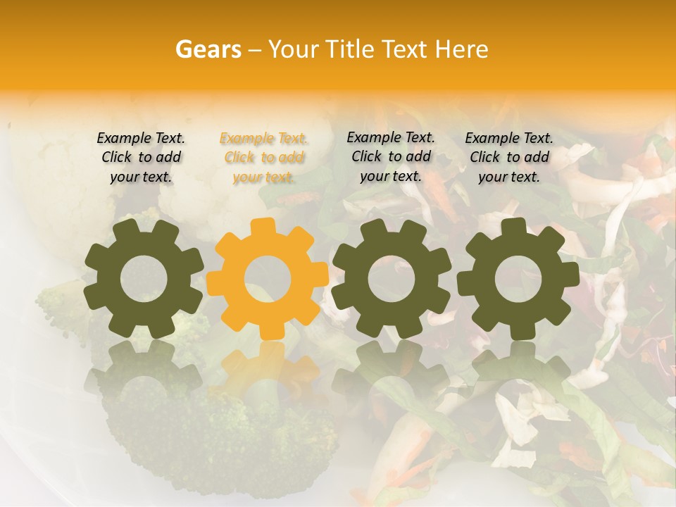 Alimente Ce Contin Calciu PowerPoint Template