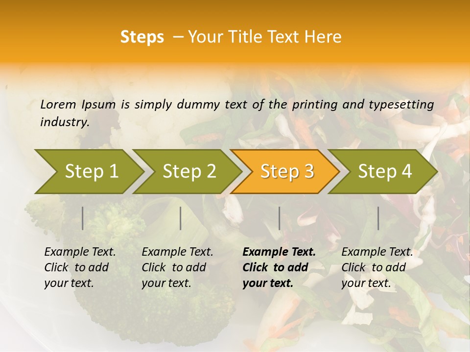 Alimente Ce Contin Calciu PowerPoint Template