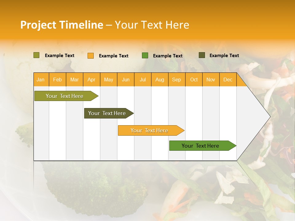 Alimente Ce Contin Calciu PowerPoint Template