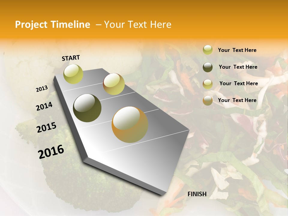 Alimente Ce Contin Calciu PowerPoint Template