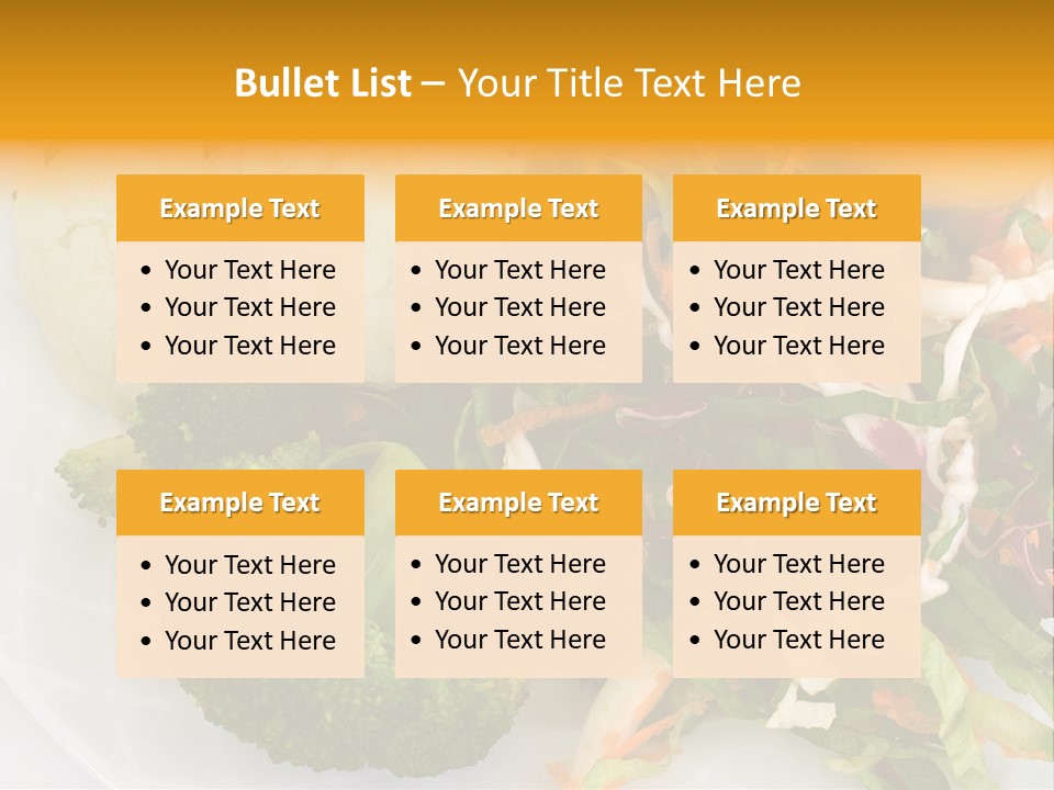 Alimente Ce Contin Calciu PowerPoint Template