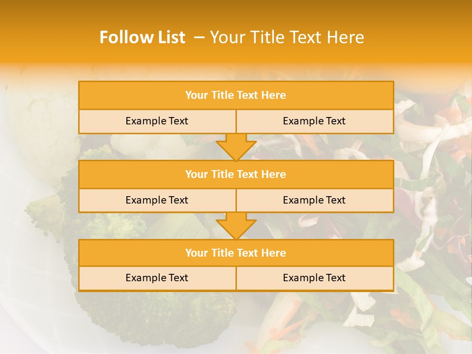 Alimente Ce Contin Calciu PowerPoint Template