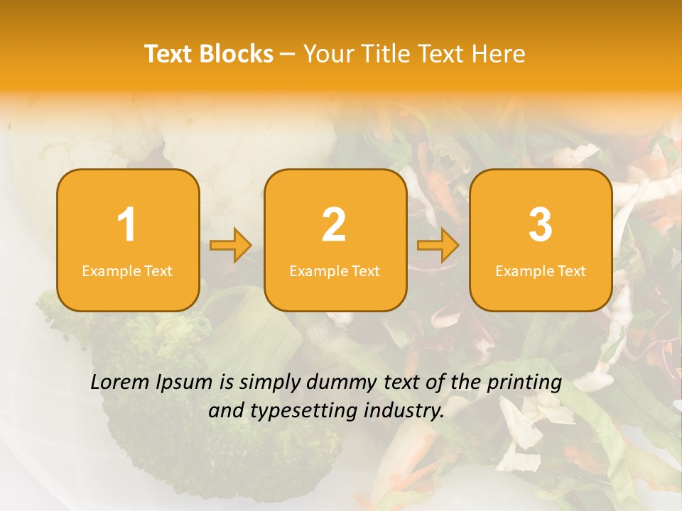 Alimente Ce Contin Calciu PowerPoint Template