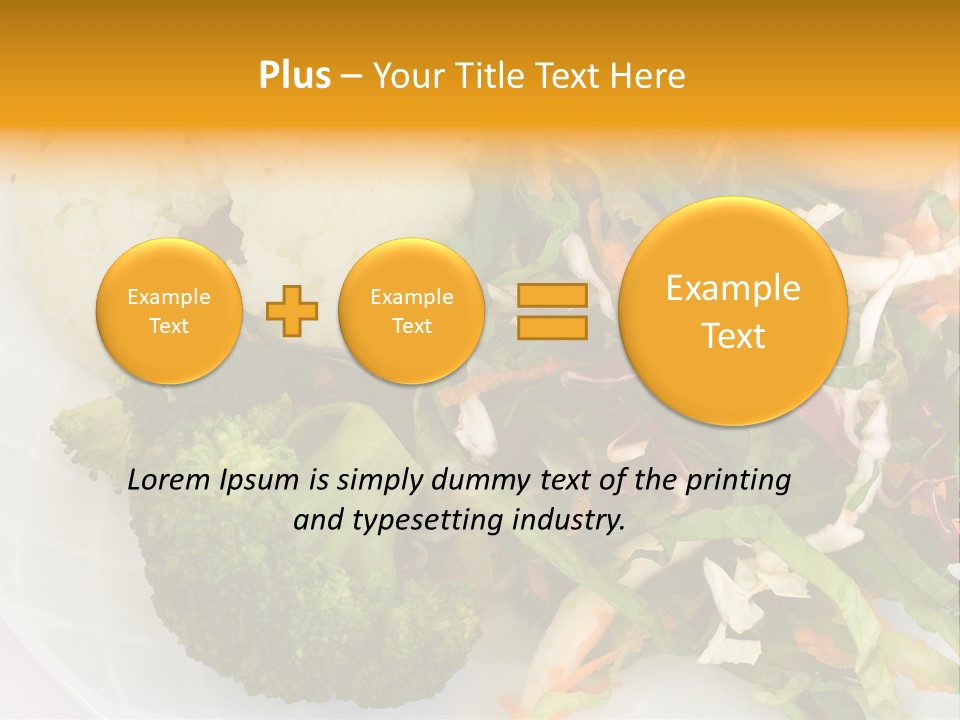 Alimente Ce Contin Calciu PowerPoint Template