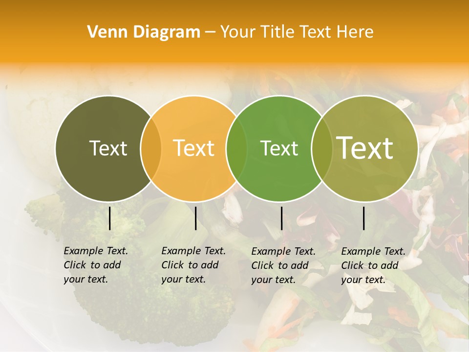 Alimente Ce Contin Calciu PowerPoint Template