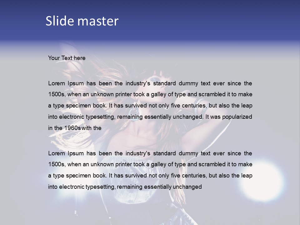 Make Up Fancy PowerPoint Template