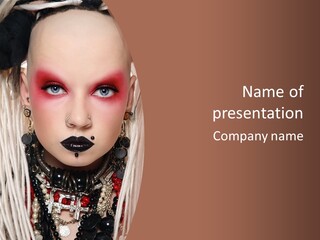 Make Up Fancy PowerPoint Template