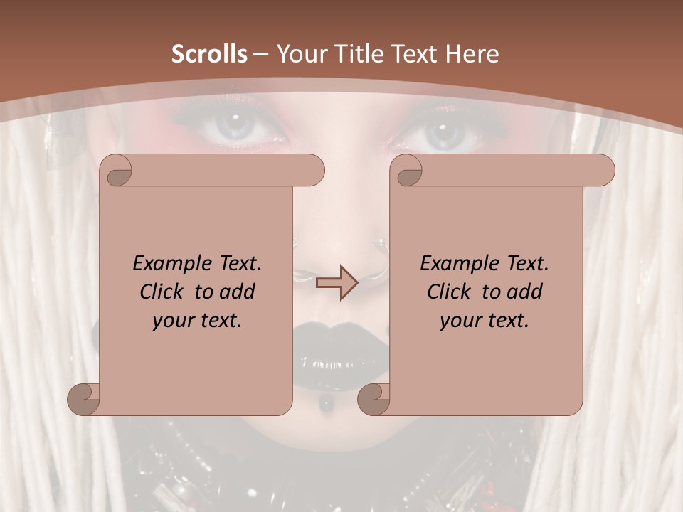 Make Up Fancy PowerPoint Template