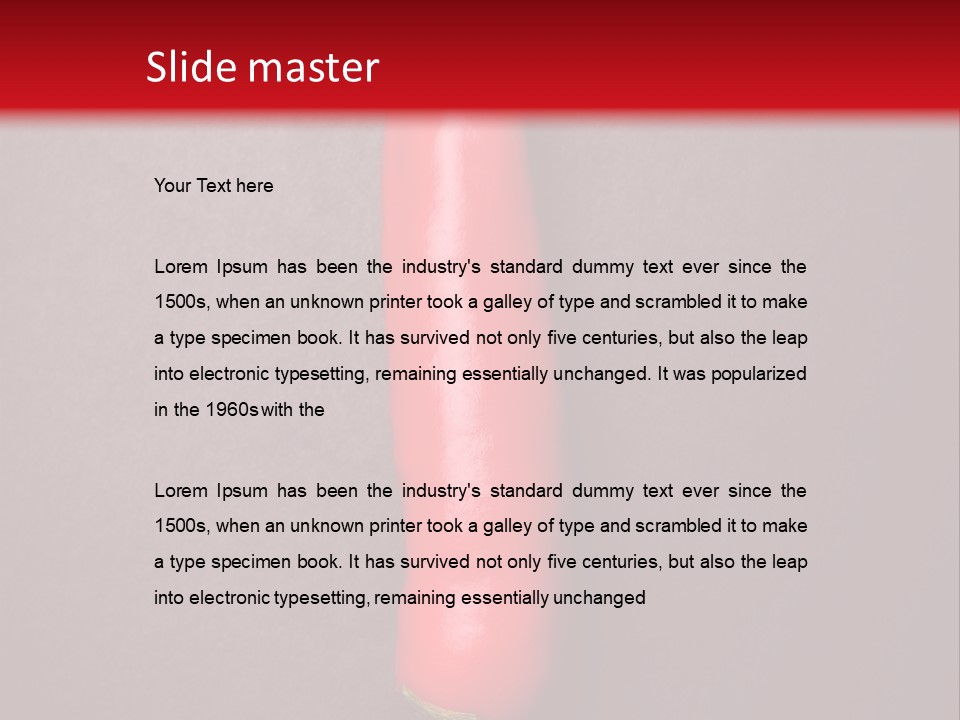 Seasoning Single Cajun PowerPoint Template