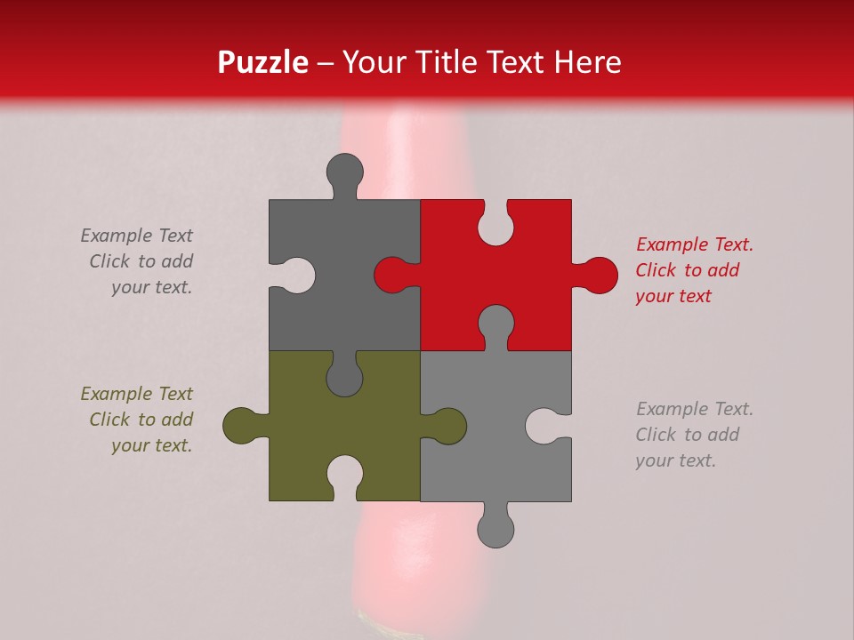 Seasoning Single Cajun PowerPoint Template