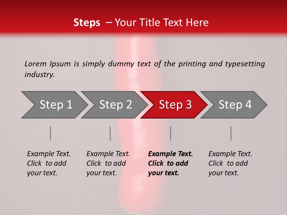 Seasoning Single Cajun PowerPoint Template