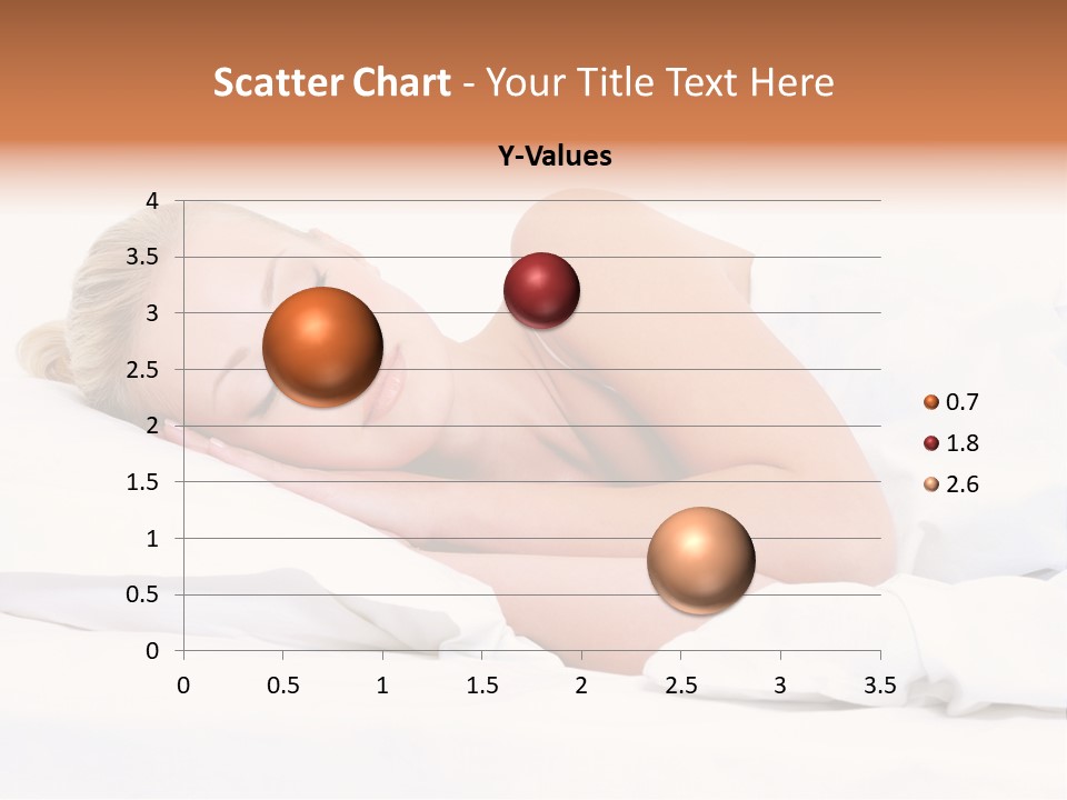 Woman Sleeping PowerPoint Template