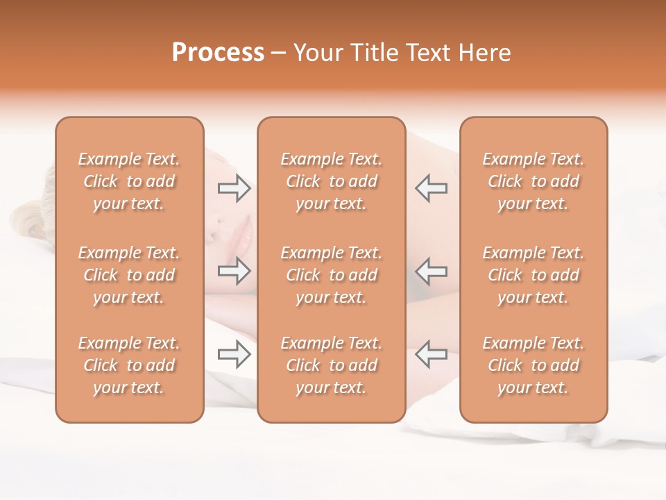 Woman Sleeping PowerPoint Template