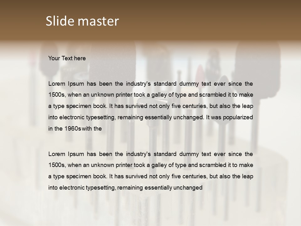 Orthodontic Tools PowerPoint Template