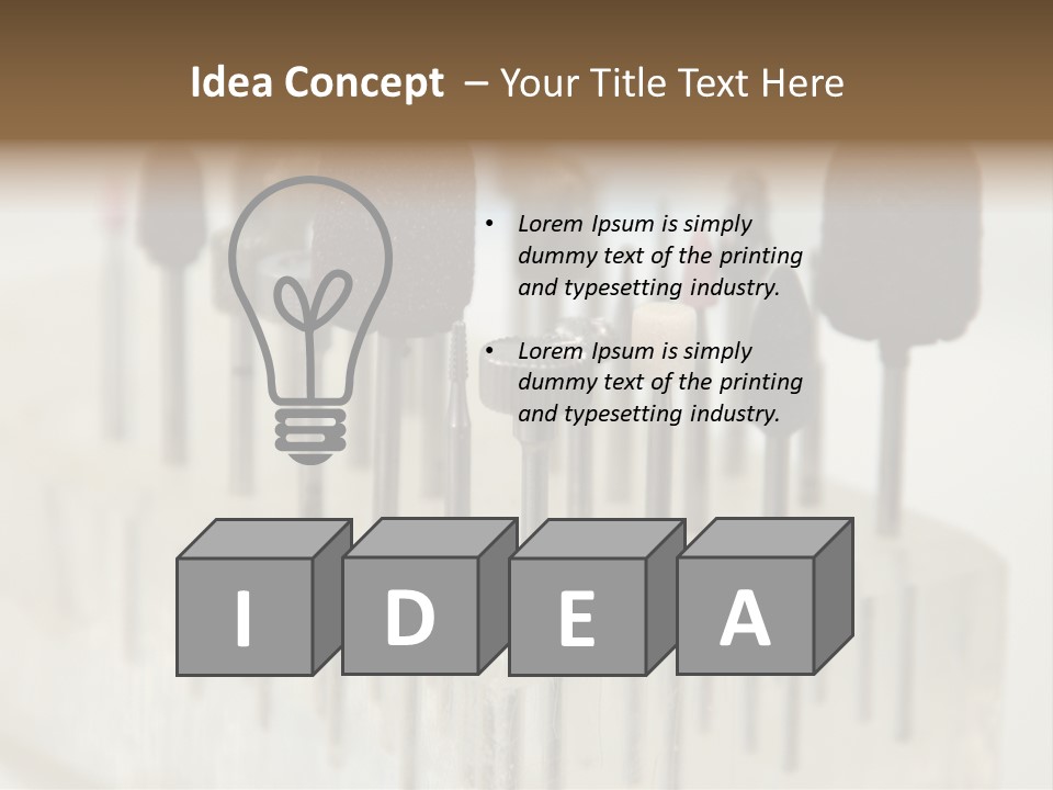 Orthodontic Tools PowerPoint Template