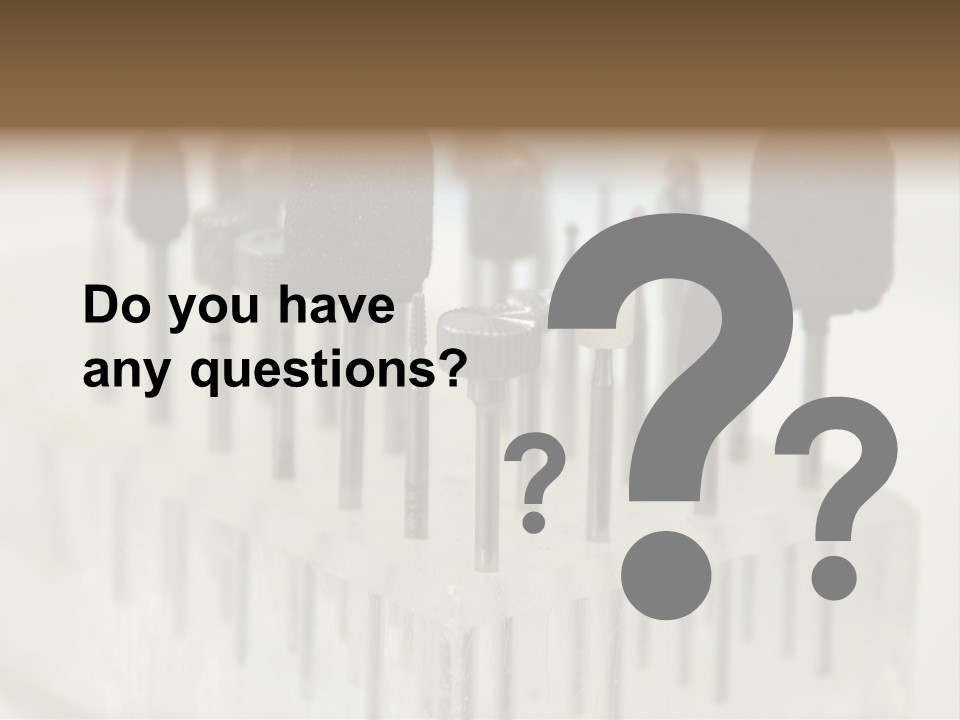 Orthodontic Tools PowerPoint Template