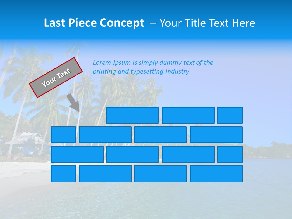 Swim Beauty Holiday PowerPoint Template